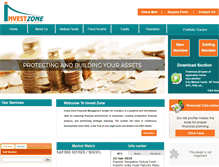 Tablet Screenshot of investzoneonline.com